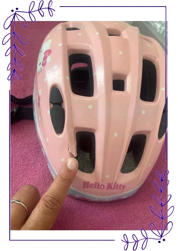 Capacete de bicicleta hello kitty – photo 3